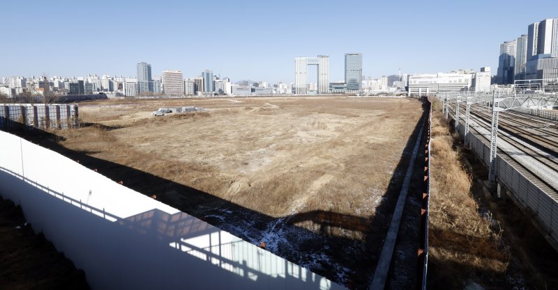 지난 29일 서울 용산구 용산국제업무지구 모습. 뉴시스