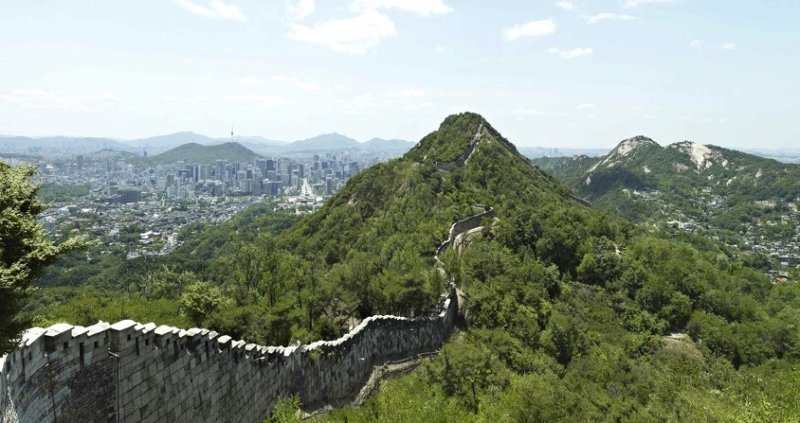 한양의 수도성곽 북악구간(서울시 제공)