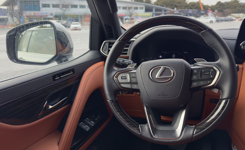 렉서스 LX700h. 사진=김동찬 기자.