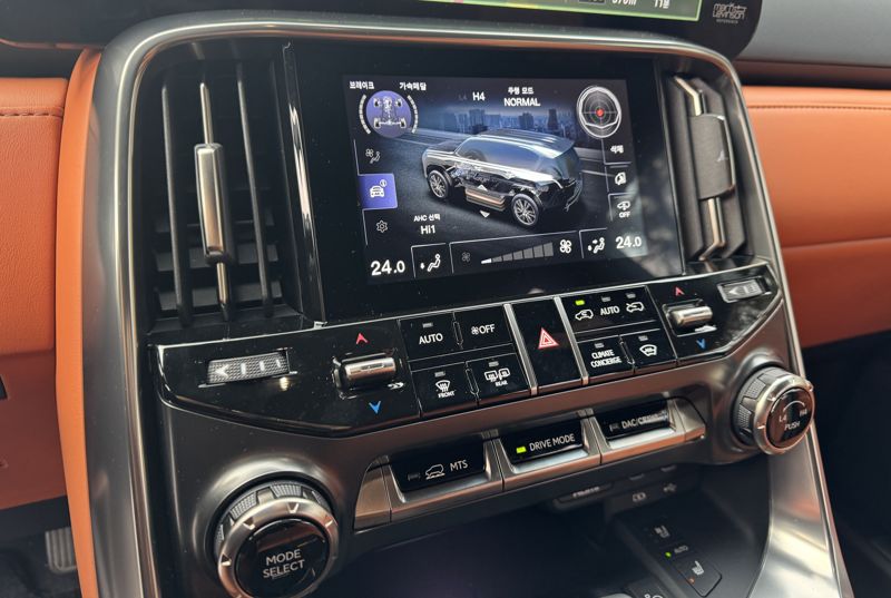 렉서스 LX700h. 사진=김동찬 기자.