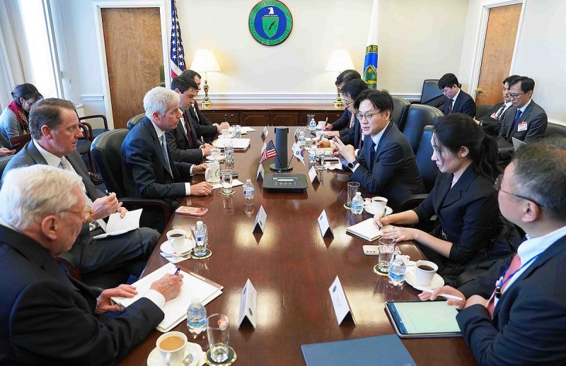 미국 에너지부 장관 만난 김정관 장관 (출처=연합뉴스)