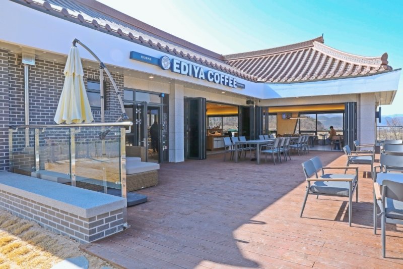 이디야커피 국립경주박물관점(이디야커피 제공)