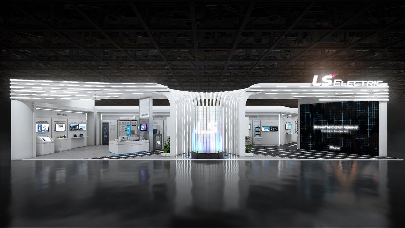 [서울=뉴시스]LS일렉트릭이 4~6일 서울 코엑스에서 열리는 '일렉스 코리아 2026'과 '코리아 스마트그리드 엑스포 2026'에 동시 참가한다. 사진은 LS일렉트릭 전시장 조감도. (사진 = 업체 제공) 2026.02.02. photo@newsis.com *재판매 및 DB 금지