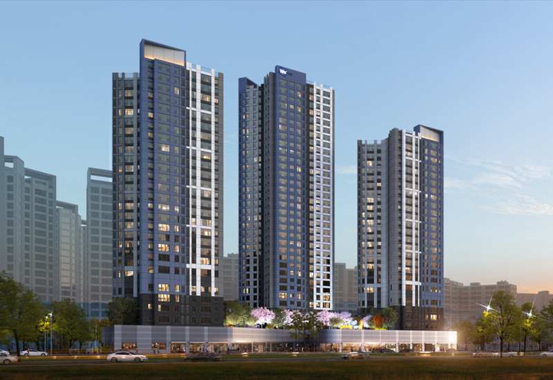 '홍은1구역 공공재개발' 투시도. 두산건설 제공