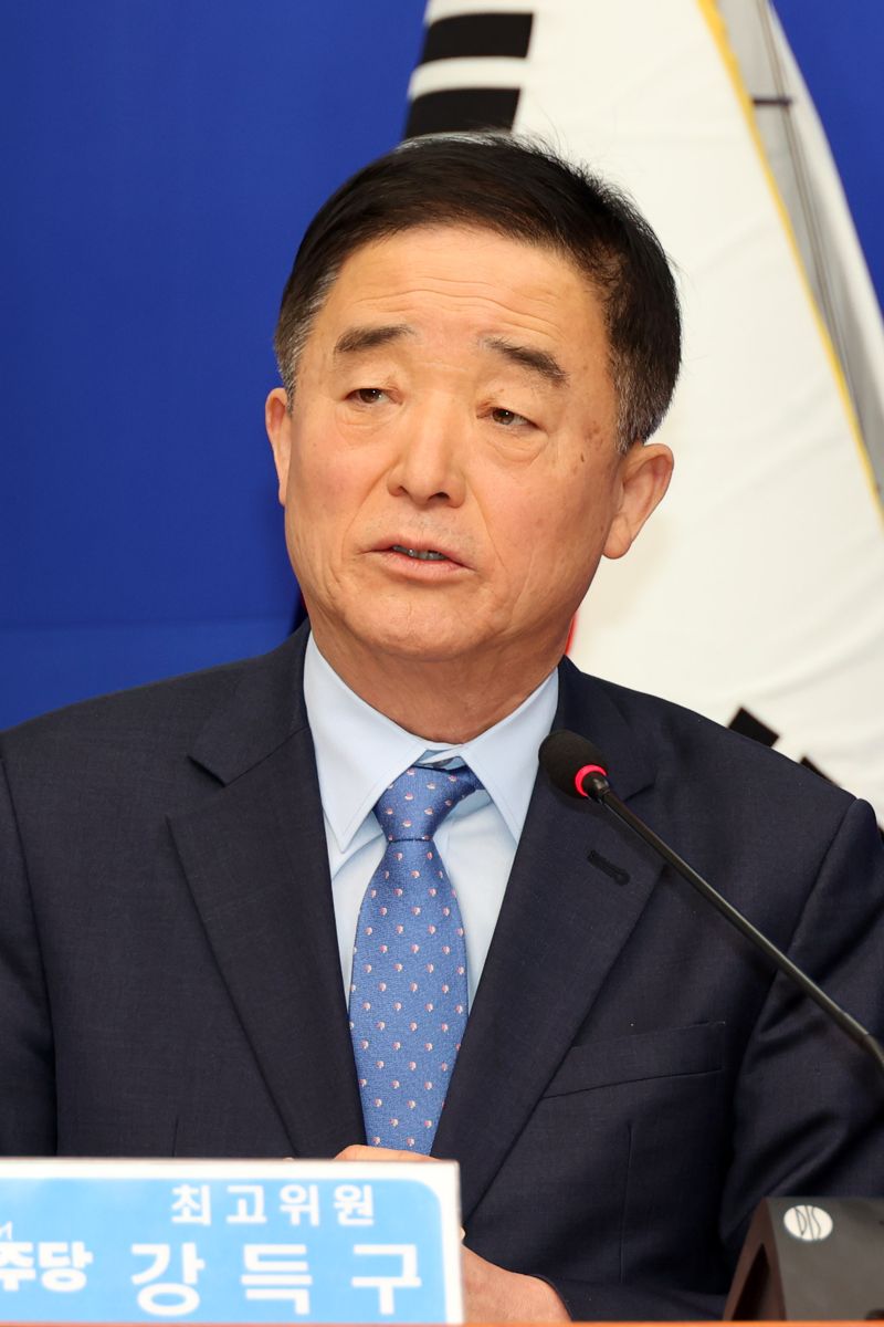 더불어민주당 강득구 최고위원이 2일 국회에서 열린 최고위원회의에서 발언하고 있다. 사진=서동일 기자