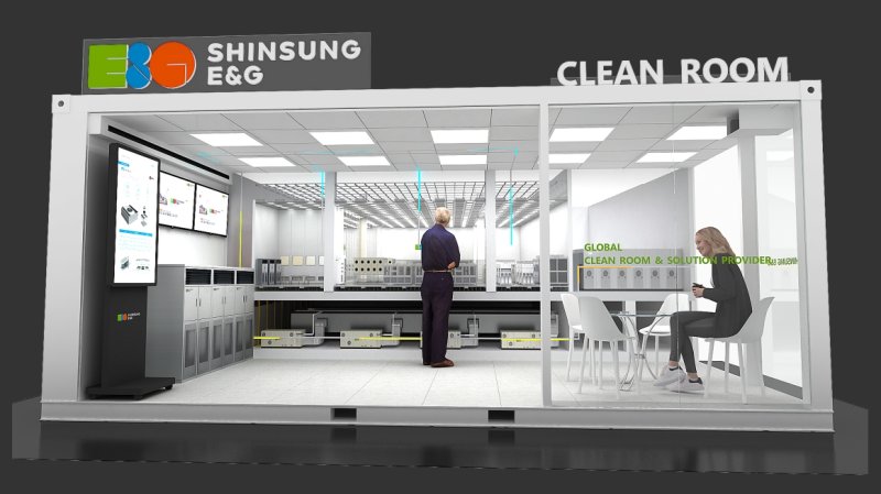 신성이엔지 세미콘 코리아 2026 부스 조감도. (사진=신성이엔지) *재판매 및 DB 금지