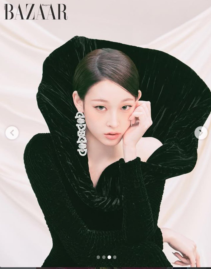 '신세계 외손녀' 애니, 블랙 드레스 자태…"재벌가 카리스마"