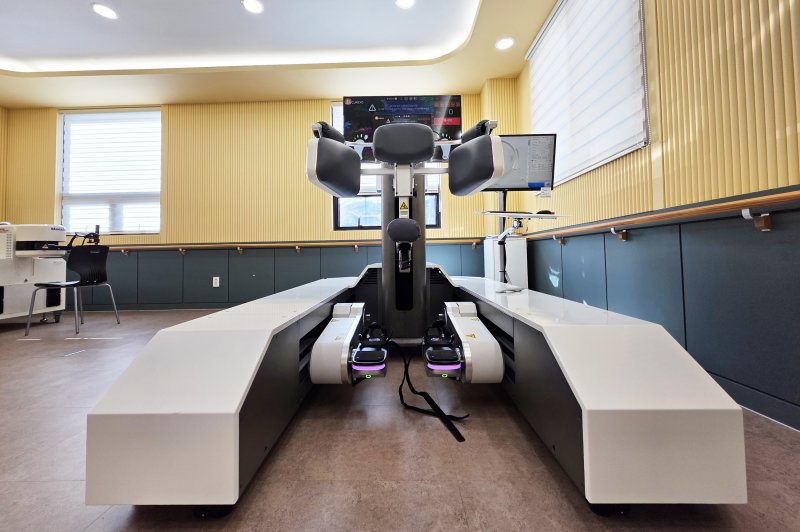 [청송=뉴시스] 청송군보건의료원 로봇재활운동실 (사진=청송군보건의료원 제공) 2026.02.02. photo@newsis.com *재판매 및 DB 금지