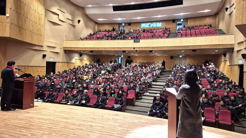[횡성=뉴시스] 새해 농업인교육 모습. (사진=횡성군 제공) 2026.02.02. photo@newsis.com *재판매 및 DB 금지