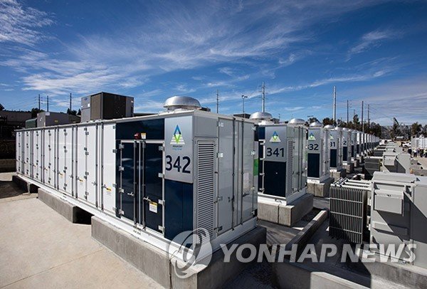 미국 캘리포니아 지역 세계 최대규모 삼성SDI ESS (출처=연합뉴스)