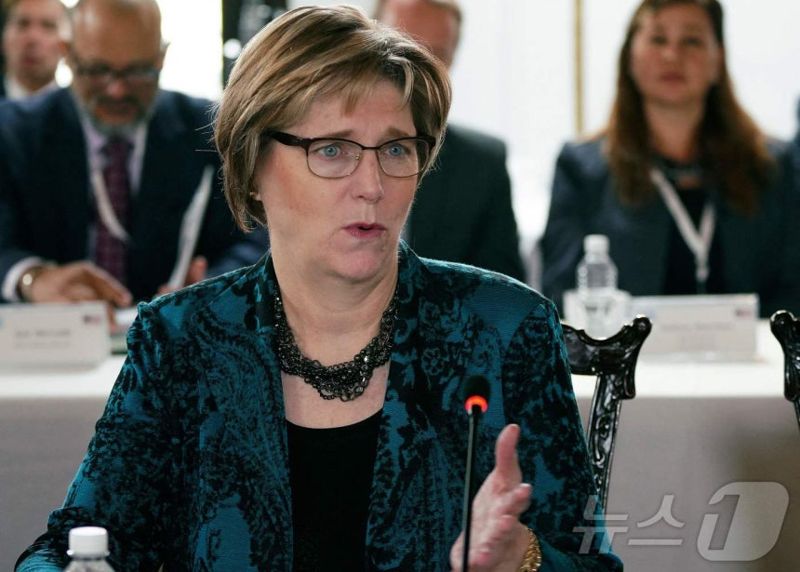 로라 도구 미국 대사대리.AFP뉴스1