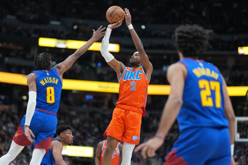 [덴버=AP/뉴시스] 미국프로농구(NBA) 오클라호마시티 선더의 샤이 길저스알렉산더. 2026.02.01.