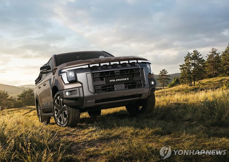 KGM 무쏘 (출처=연합뉴스)