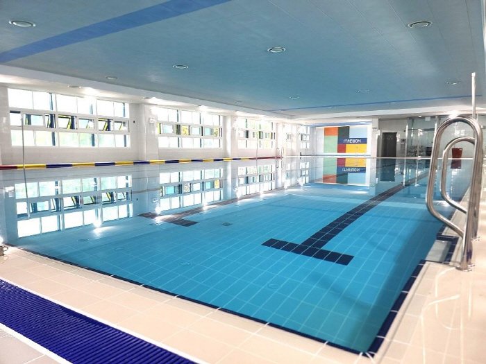 [서울=뉴시스] 이태원초등학교 수영장. 2026.02.02. (사진=용산구 제공) *재판매 및 DB 금지