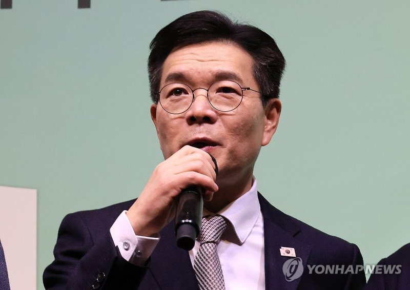 인사말 하는 정원오 구청장 (출처=연합뉴스)