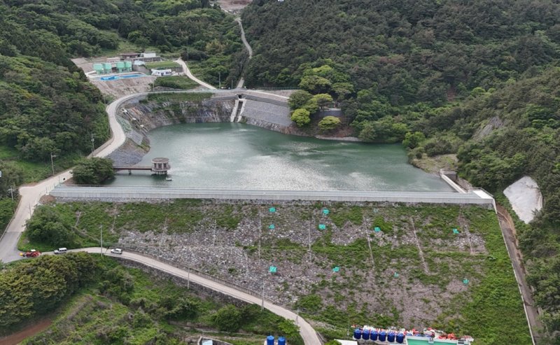 욕지댐 전경(경남도 제공. 재판매 및 DB금지)