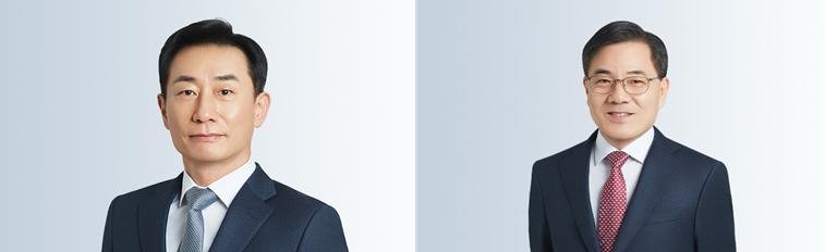 박기영 전 산업부 2차관 (왼쪽) 홍정기 전 환경부 차관