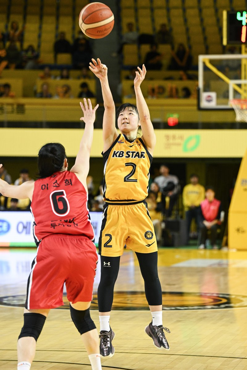 [서울=뉴시스] 여자프로농구 청주 KB국민은행의 허예은. (사진=WKBL 제공) *재판매 및 DB 금지