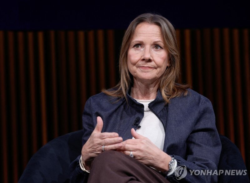 메리 바라 GM 회장 (출처=연합뉴스)