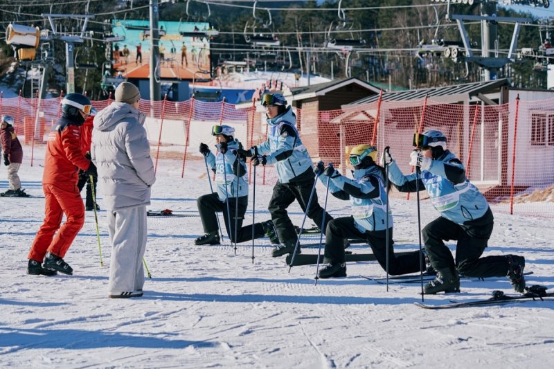 '2026 드림프로그램' 참가자들의 훈련 (출처=연합뉴스)
