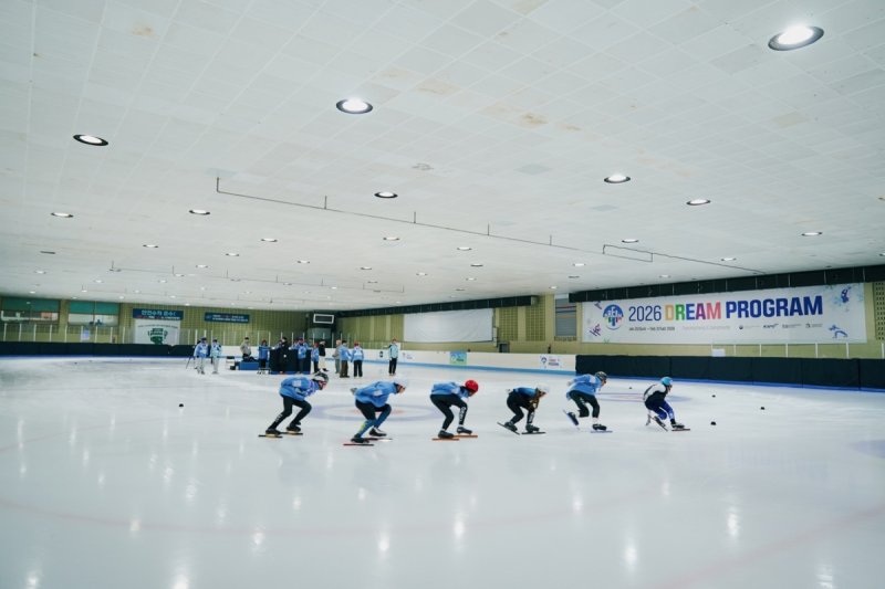 '2026 드림프로그램' 참가자들의 훈련 (출처=연합뉴스)