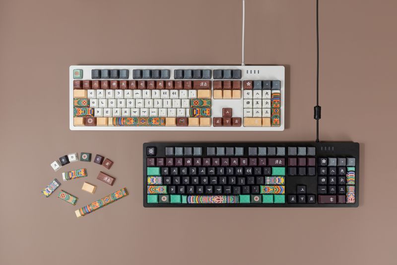 단청키캡·키보드(2024년 한국관광공사 사장상)