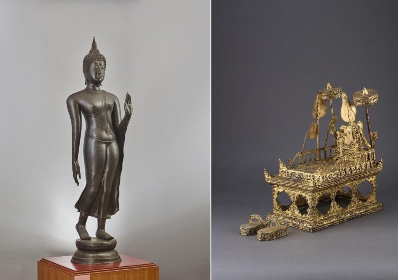 태국 미술 주요 전시품 (출처=연합뉴스)