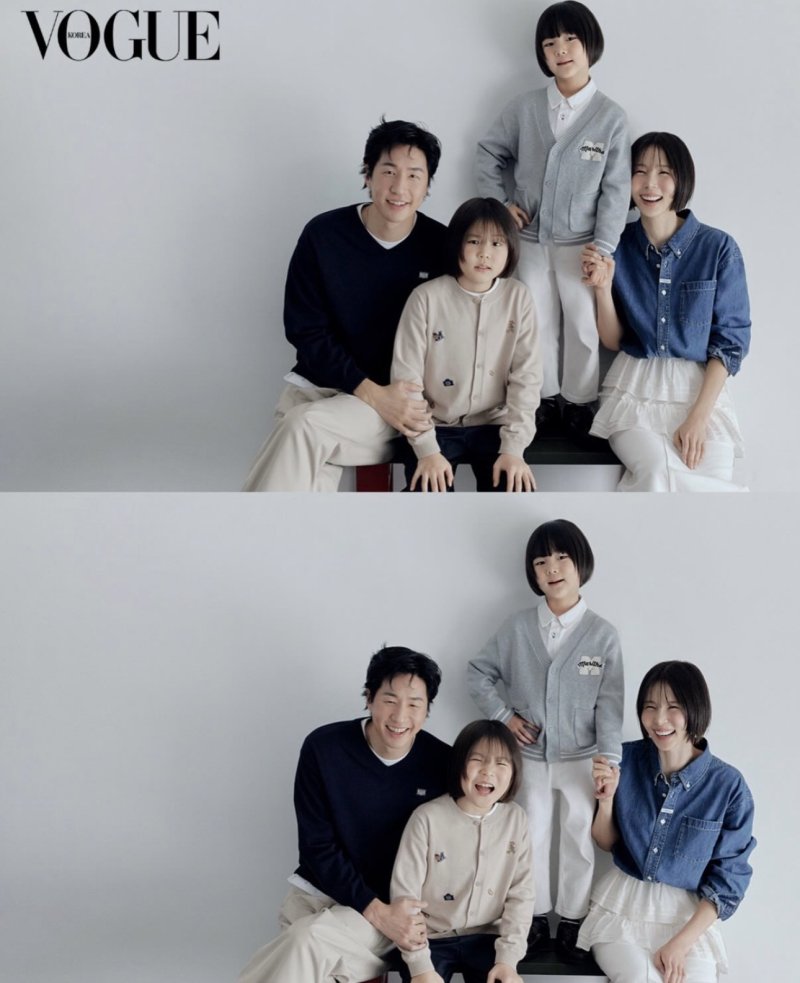 '마이큐♥' 재혼 김나영, 첫 가족사진 공개 "우리 가족"