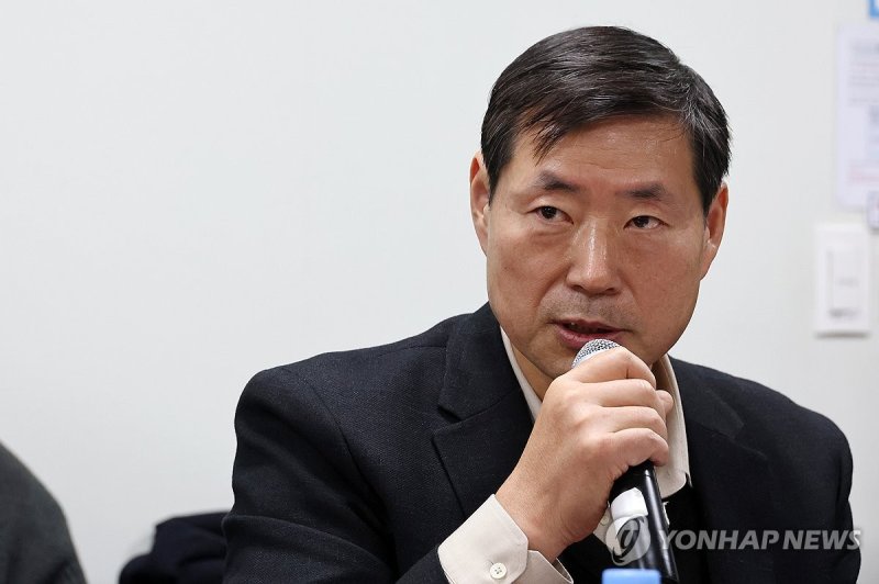 국가정보포럼 축사하는 황대일 연합뉴스 사장 (출처=연합뉴스)