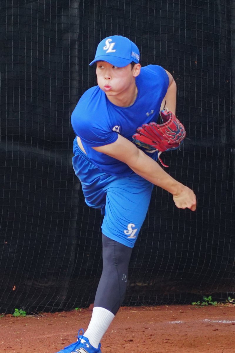 삼성 신인 투수 이호범.(삼성 라이온즈 제공)