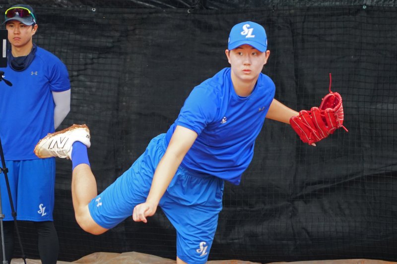 삼성 신인 투수 장찬희.(삼성 라이온즈 제공)