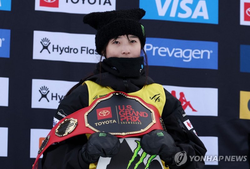 강력한 금메달 후보 최가온.연합뉴스