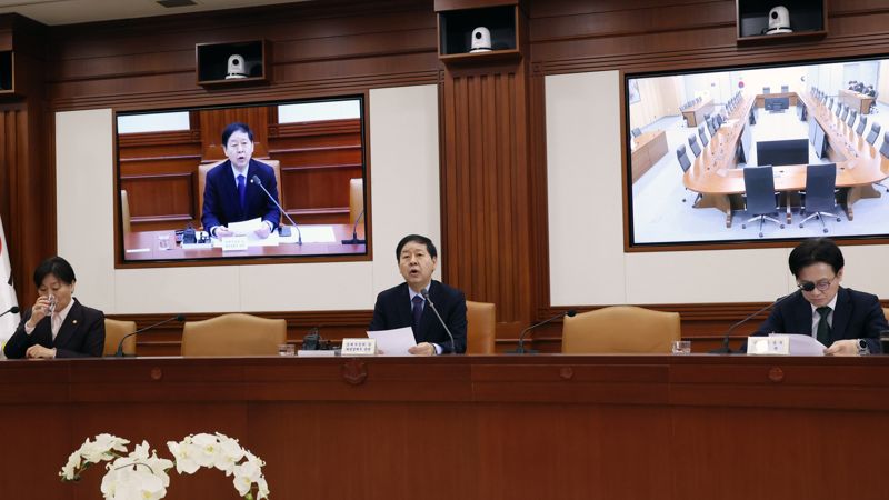 구윤철 부총리 겸 재정경제부 장관이 4일 서울 종로구 정부서울청사에서 열린 경제관계장관회의에서 발언하고 있다. 사진=서동일 기자