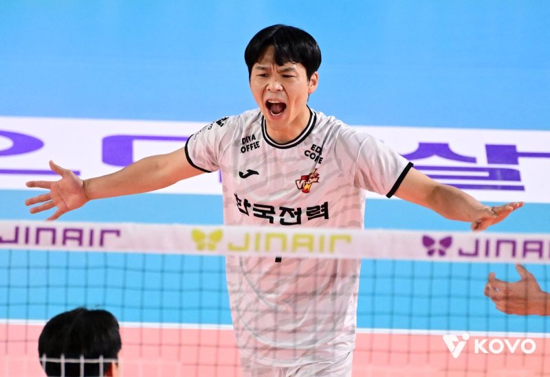 한국전력의 리베로 정민수 (출처=연합뉴스)