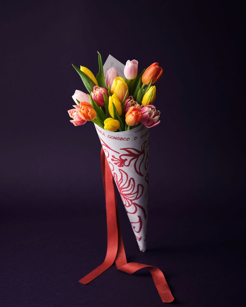 격물공부 밸런타인데이 플라워. 조선호텔앤리조트 제공