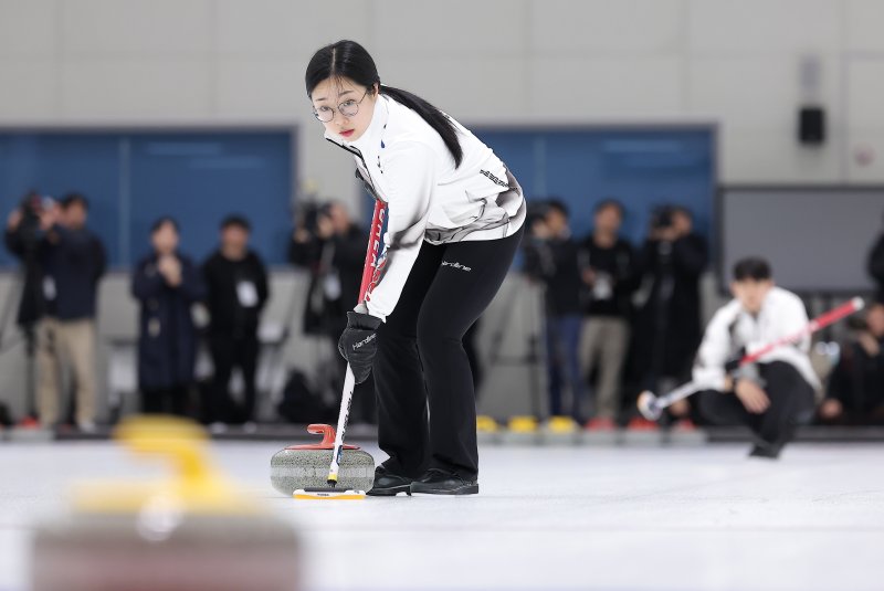 개인 3번째 올림픽에 도전하는 김선영. ⓒ News1 김성진 기자
