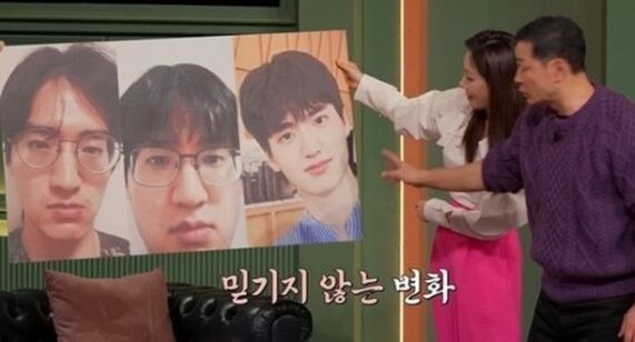 "성형은 한 번도 안했어요"... 아이돌급 외모로 변신한 남성 화제