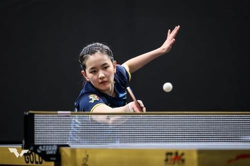 WTT 시리즈에 나선 김나영의 경기 장면 (출처=연합뉴스)