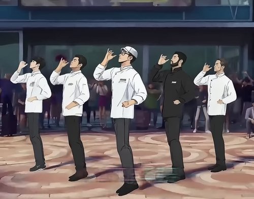 '케이팝 요리 헌터스'의 '흑백보이즈' (출처=연합뉴스)