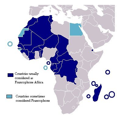 프랑스어권 아프리카 (출처=연합뉴스)