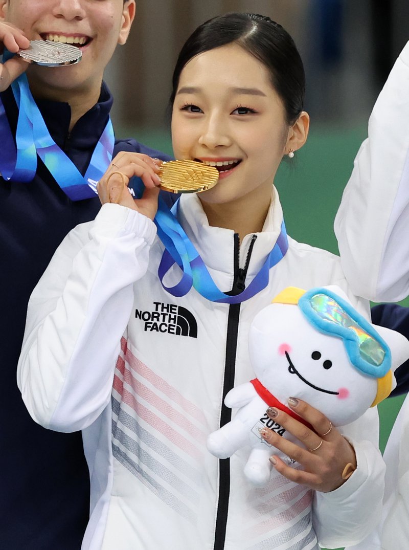 피겨 신지아. 2024.2.1/뉴스1 ⓒ News1 김진환 기자