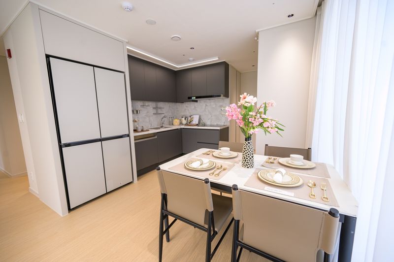 위례 심포니아 생활실 내부. 한미글로벌 제공