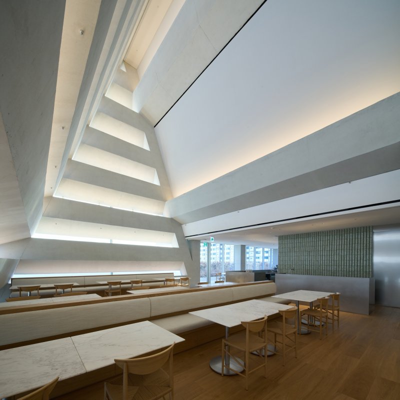 더한섬하우스 서울점 4층 카페 타임 전경(한섬 제공)