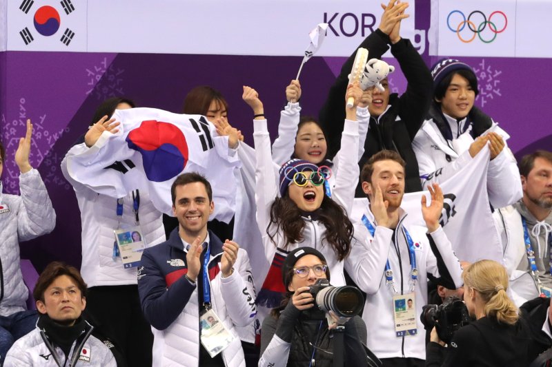 평창 올림픽 당시 팀 이벤트에 출전했던 한국 피겨 2018.2.11/뉴스1 ⓒ News1 임세영 기자