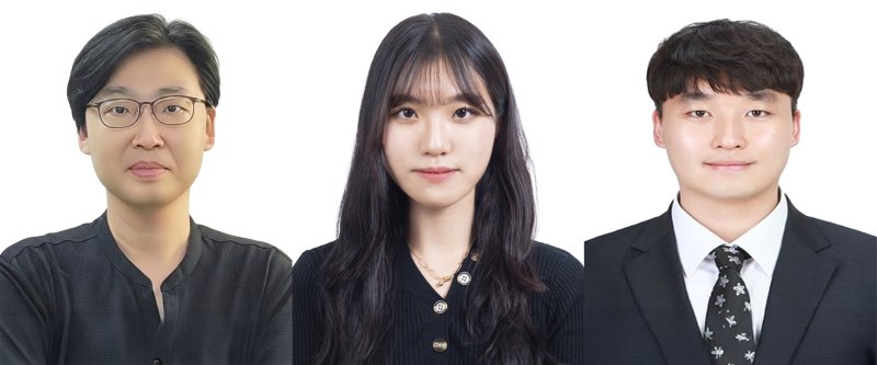 (왼쪽부터) GIST 신소재공학과 이상한 교수, 이민주 석사과정생, 황준범 박사과정생. (사진=GIST 제공) photo@newsis.com