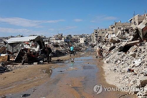 가자지구 북부 난민촌 (출처=연합뉴스)