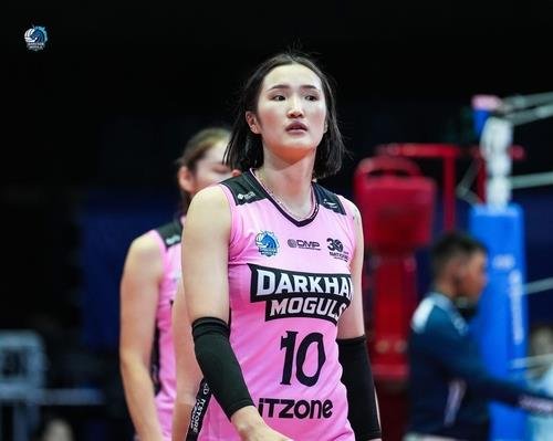 몽골 다르한 모글스에서 뛰던 타미라 (출처=연합뉴스)