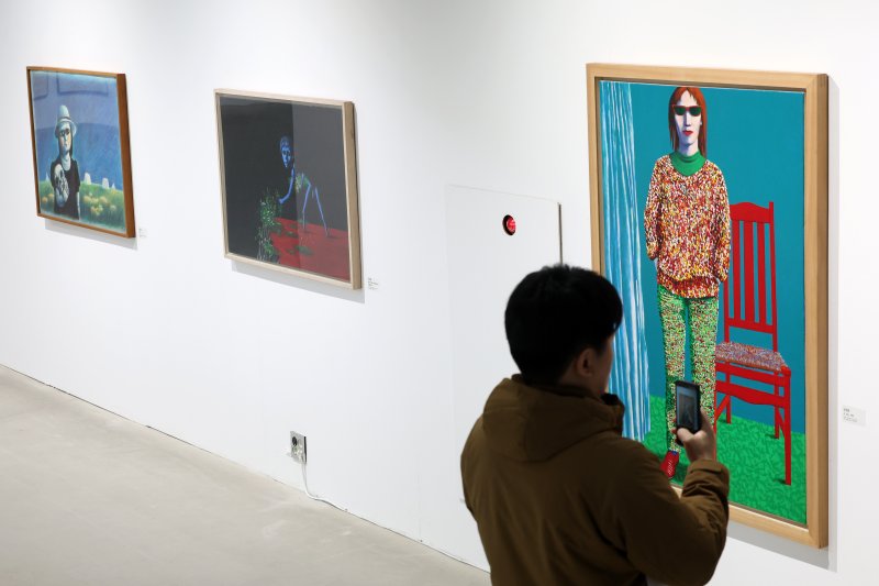 [서울=뉴시스] 박진희 기자 = 사비나미술관은 5일 서울 은평구 사비나미술관에서 개관 30주년 기념전 '1만일의 시간. 미술이 묻고 사비나가 답하다' 기자간담회 갖고 주요 전시 작품을 선보이고 있다. 이번 개관 30주년 기념전은 1만 일의 궤적을 돌아보며 창작이란 무엇 인가라는 근본적인 질문을 관람객과 함께 나누고자 마련된 특별한 자리이다. 2026.02.05. pak7130@newsis.com