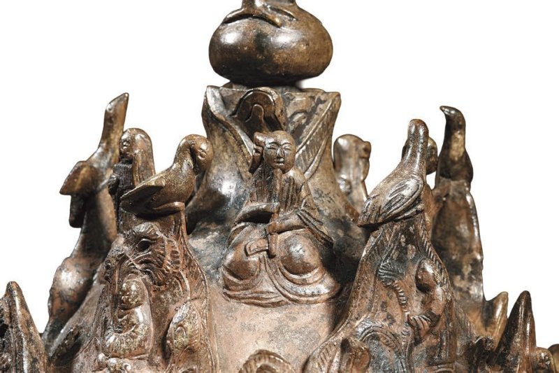 국보 '백제 금동대향로' 일부 (출처=연합뉴스)