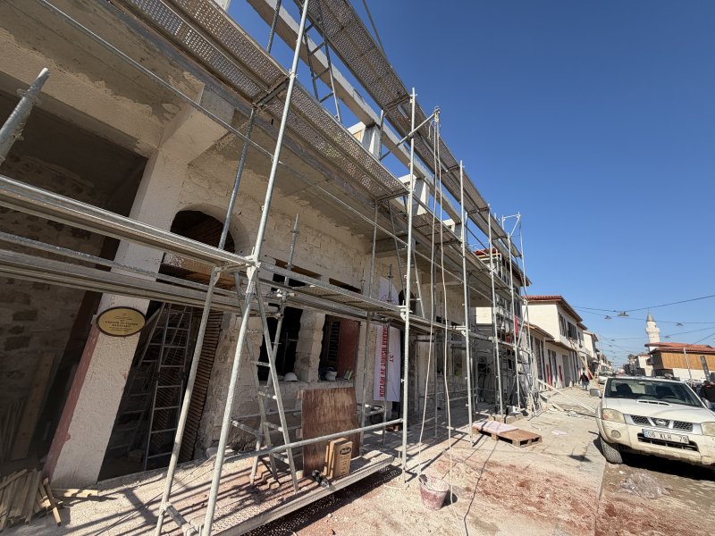 4일(현지시간) 튀르키예 하타이주의 도시 안타키아에서 공사 중인 한 건물의 모습. 2026.02.04/ⓒ 뉴스1